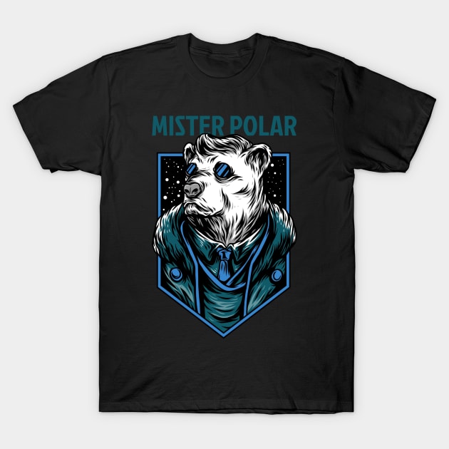 Mister Polar T-Shirt by JonesCreations